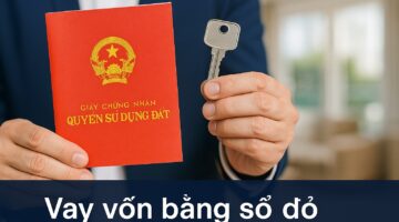 Những lưu ý về vay vốn bằng sổ đỏ năm 2024