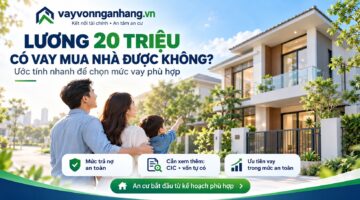 Lương 20 triệu có vay mua nhà được không?