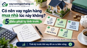Có nên vay ngân hàng mua nhà lúc này không 5 điều phải tự tính trước