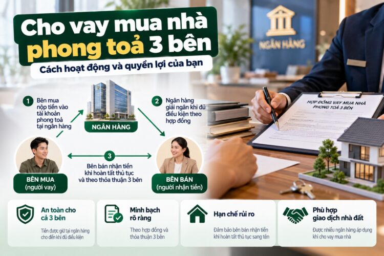 Giải ngân phong tỏa 3 bên: người mua cần chuẩn bị gì? Người mua tìm hiểu giải ngân phong tỏa ba bên trước khi đặt cọc