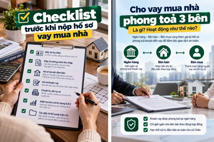 Giải ngân phong tỏa 3 bên: người mua cần chuẩn bị gì? Người mua tìm hiểu giải ngân phong tỏa ba bên trước khi đặt cọc