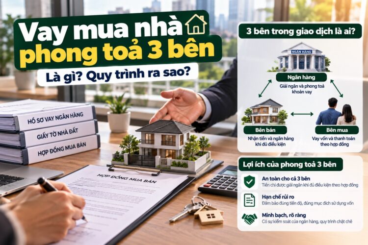 Giải ngân phong tỏa 3 bên: người mua cần chuẩn bị gì? Người mua tìm hiểu giải ngân phong tỏa ba bên trước khi đặt cọc