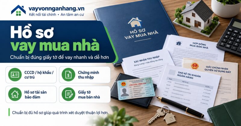 Hồ sơ vay mua nhà cần những giấy tờ gì